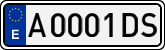 License plates of Spain, 1971 year series