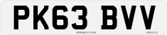 License plate of the United Kingdom, 2001 year system