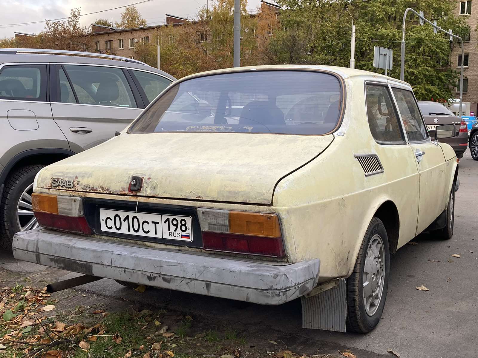 с 010 ст 198, SAAB 99 2-door Sedan, 2nd facelift, 1977–1984