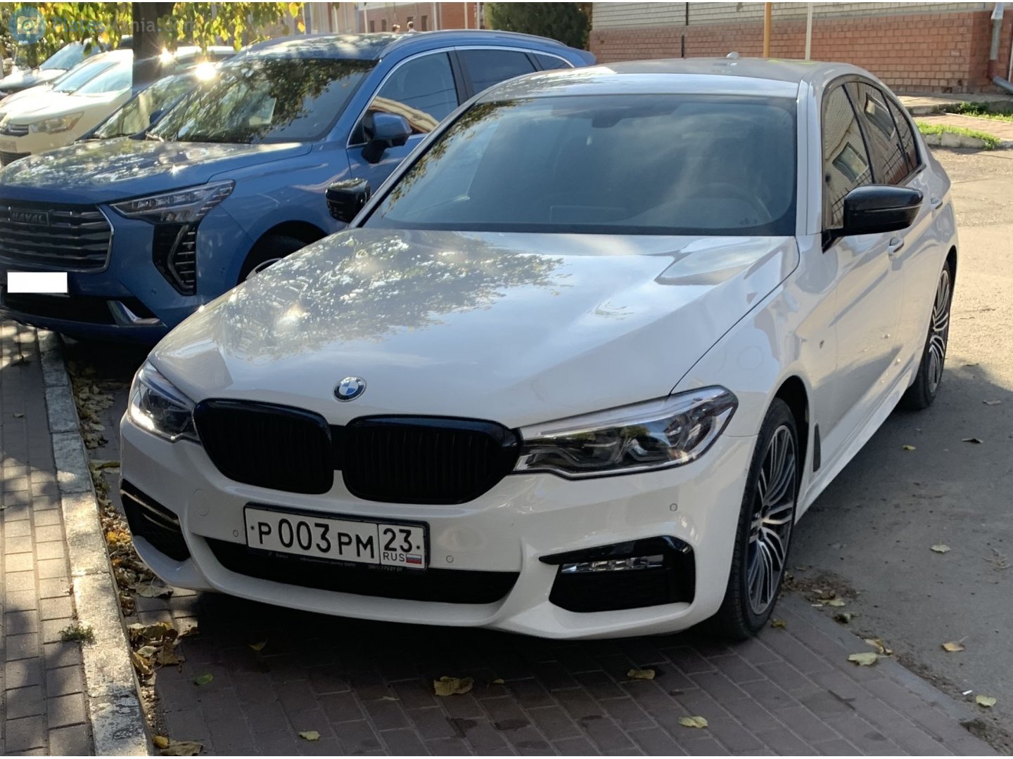 р 003 рм 23, BMW 5 Series 7th gen Sedan (G30/G38), 2017–2020