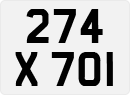 License plate of the United Kingdom, Diplomatic