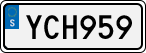 License plate of Sweden, Regular plates