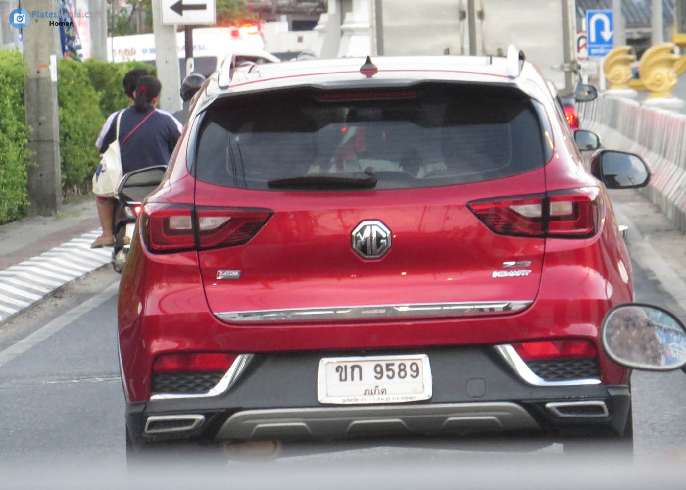 ขก 9589, MG ZS SUV 1st gen (ZS11), 2017–2020