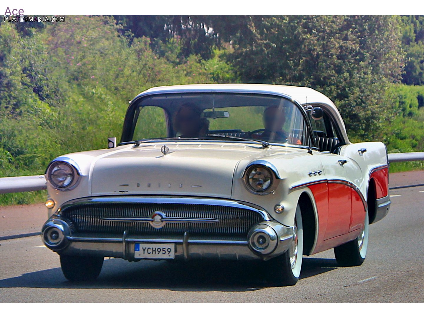 YCH 959, Buick Special 2nd gen 1957 Riviera 4-door Hardtop (43; B-body), 7th facelift, 1956–1957