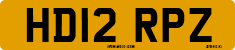 License plate of the United Kingdom, 2001 year system