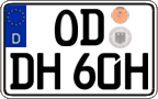German license plate, Plates for oldtimers (type 