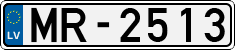 License plate of Latvia, Regular car plates