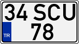 License plate of Turkey, Regular plates