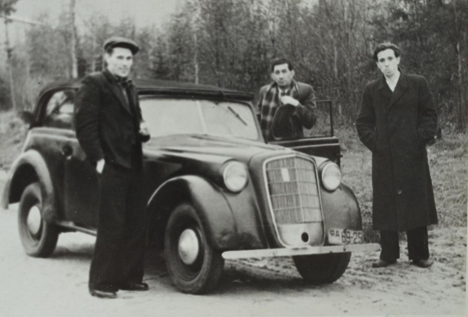 ЯА 6925, Opel Olympia 1st gen 1,3 Liter Cabrio-Limousine, 1935–1937