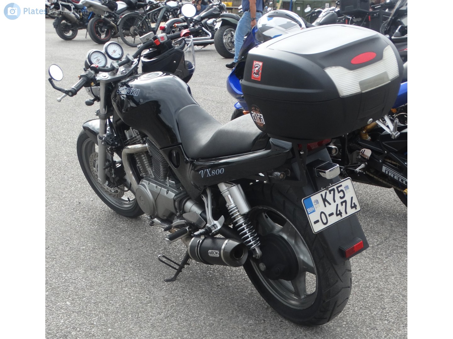 K75-O-474, Suzuki VX800 