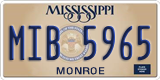 Mississippi, ABC 1234