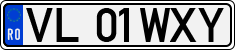 License plate of Romania, Regular plates