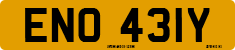 License plate of the United Kingdom, 1963 year system