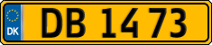 License plate of Denmark, Commercial vehicles
