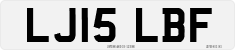 License plate of the United Kingdom, 2001 year system