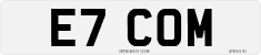 License plate of the United Kingdom, 1983 year system