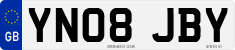 License plate of the United Kingdom, 2001 year system