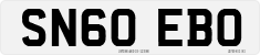 License plate of the United Kingdom, 2001 year system
