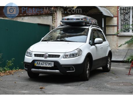 AA 6717 MI, FIAT Sedici