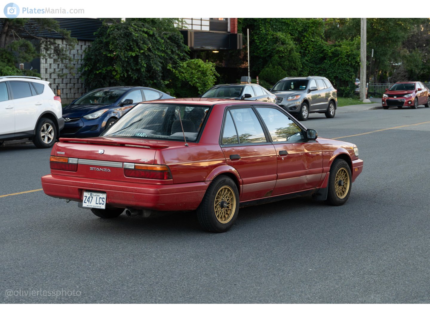 Z47 LCS, Nissan Stanza 4th gen (U12; NA-market), 1990–1992