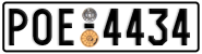 License plate of Greece, Cars