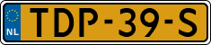 License plate of the Netherlands, Agricultural vehicles