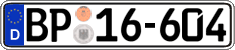 German license plate, Authorities and federal agencies
