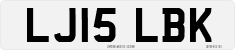 License plate of the United Kingdom, 2001 year system