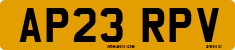 License plate of the United Kingdom, 2001 year system