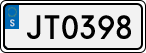 License plate of Sweden, Regular plates