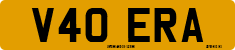 License plate of the United Kingdom, 1983 year system