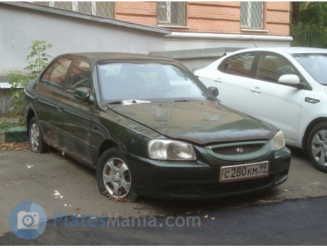 с280км99, Hyundai Verna