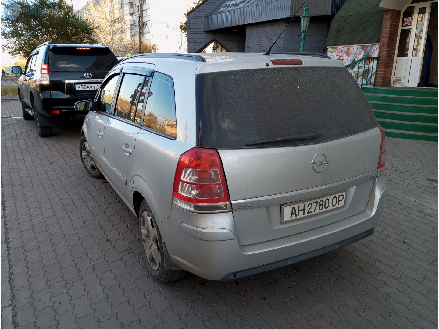 AH 2780 OP, Opel Zafira 2nd gen (Family) (B; A05), 2005–2014