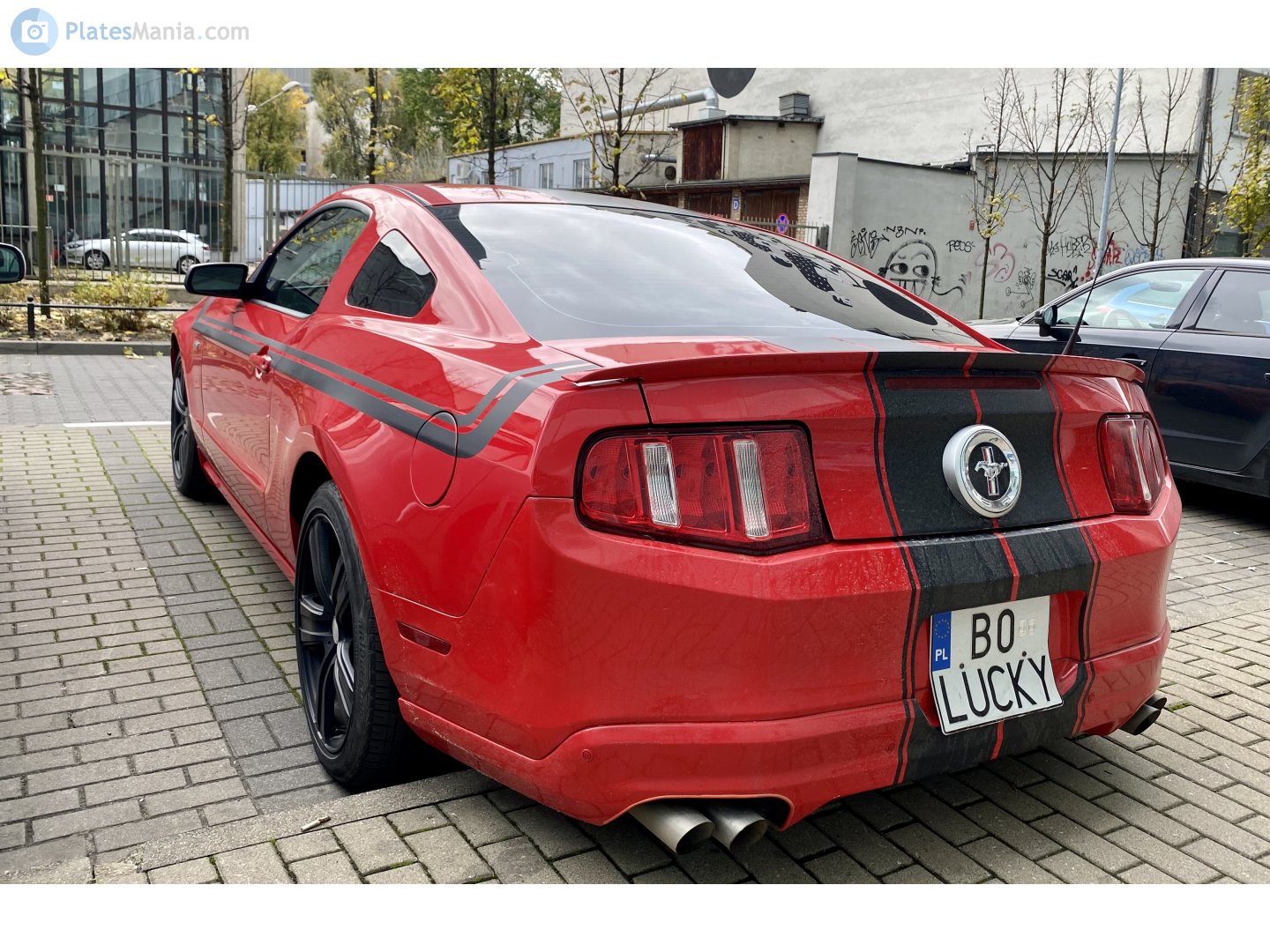 B0 LUCKY, Ford Mustang 5th gen 2-door Coupé (S197), 1st facelift, 2009–2012