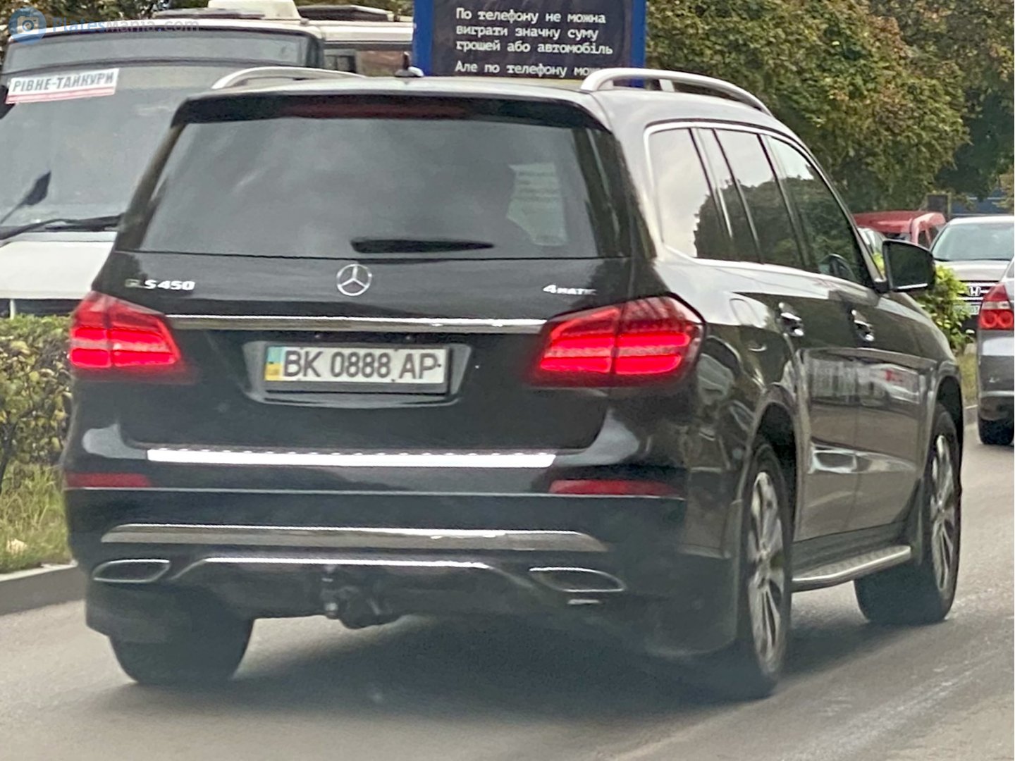 BK 0888 AP, Mercedes-Benz GLS-Klasse 1st gen (X166), 2016–2019