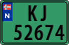 License plate of Norway, Commercial vehicles