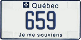 Quebec, Vanity Plates