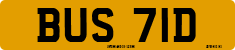 License plate of the United Kingdom, 1963 year system