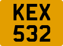 License plate of the United Kingdom, 1932 year system