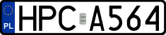 License plates of Poland, Authorities