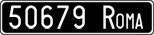 License plate of Italy, Cars (1927 year series)