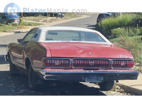 399-GQX, Mercury Cougar