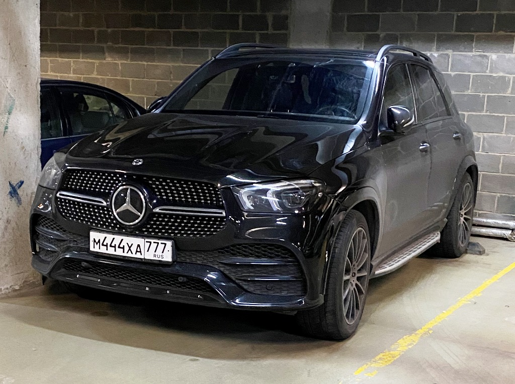 м 444 ха 777, Mercedes-Benz GLE-Klasse 2nd gen SUV (V167), 2019–