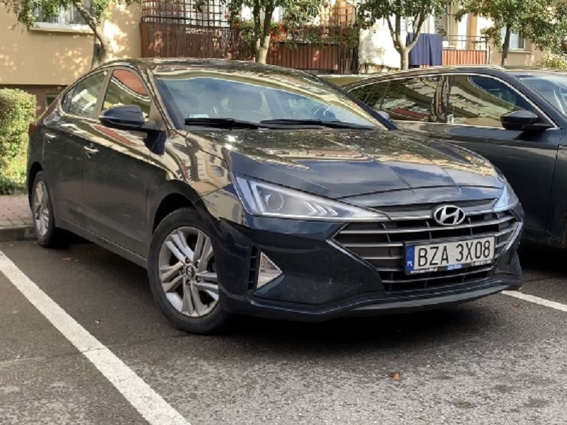 BZA 3X08, Hyundai Elantra 6th gen Sedan (AD), facelift, 2018–2020