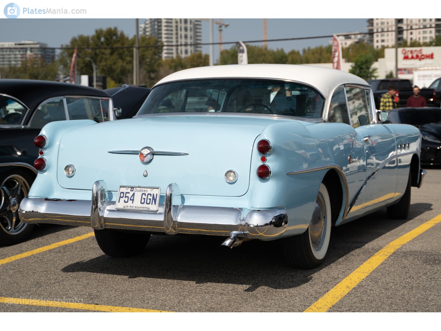 P54 GGN, Buick Special 2nd gen 1954 Riviera 2-door Hardtop (46R; B-body), 4th facelift, 1953–1954