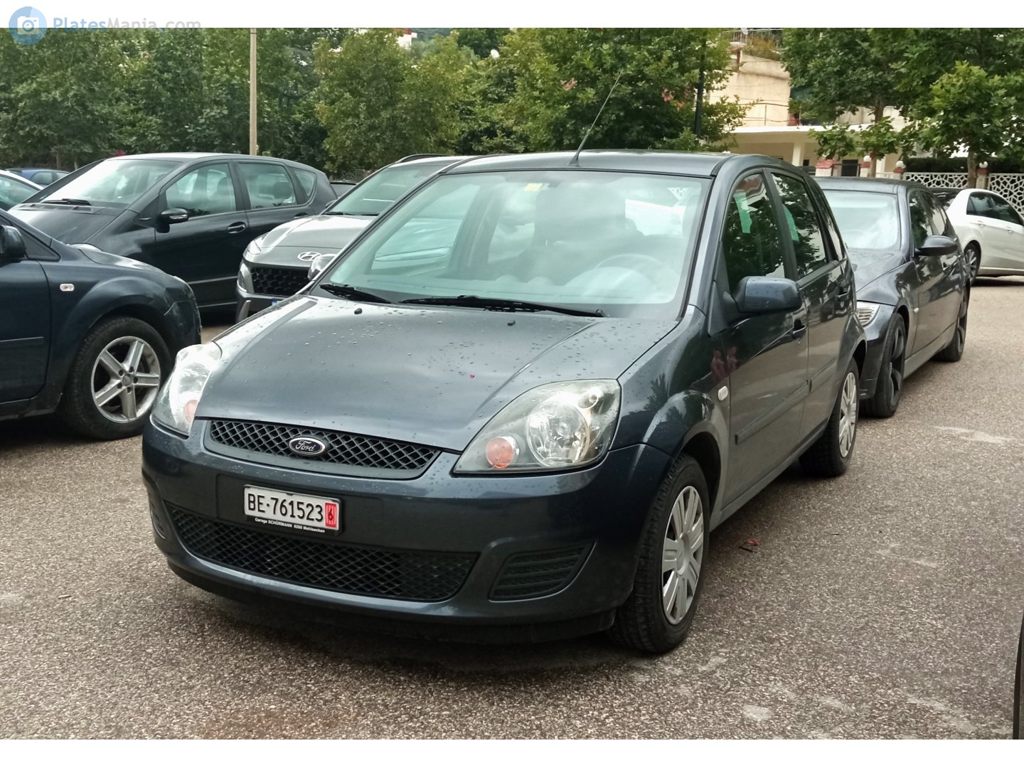 BE 761523, Ford Fiesta 5th gen 5-door Hatch (B256), 1st facelift, 2005–2008