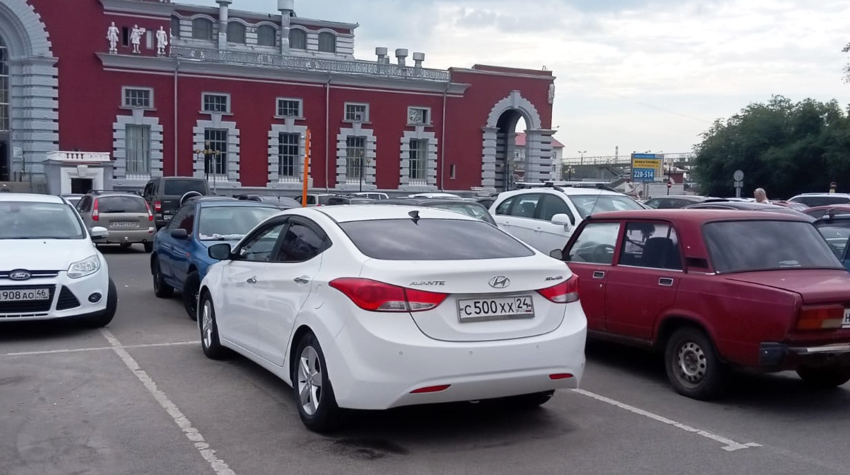 с 500 хх 24, Hyundai Avante 4th gen Sedan (MD), 2010–2015