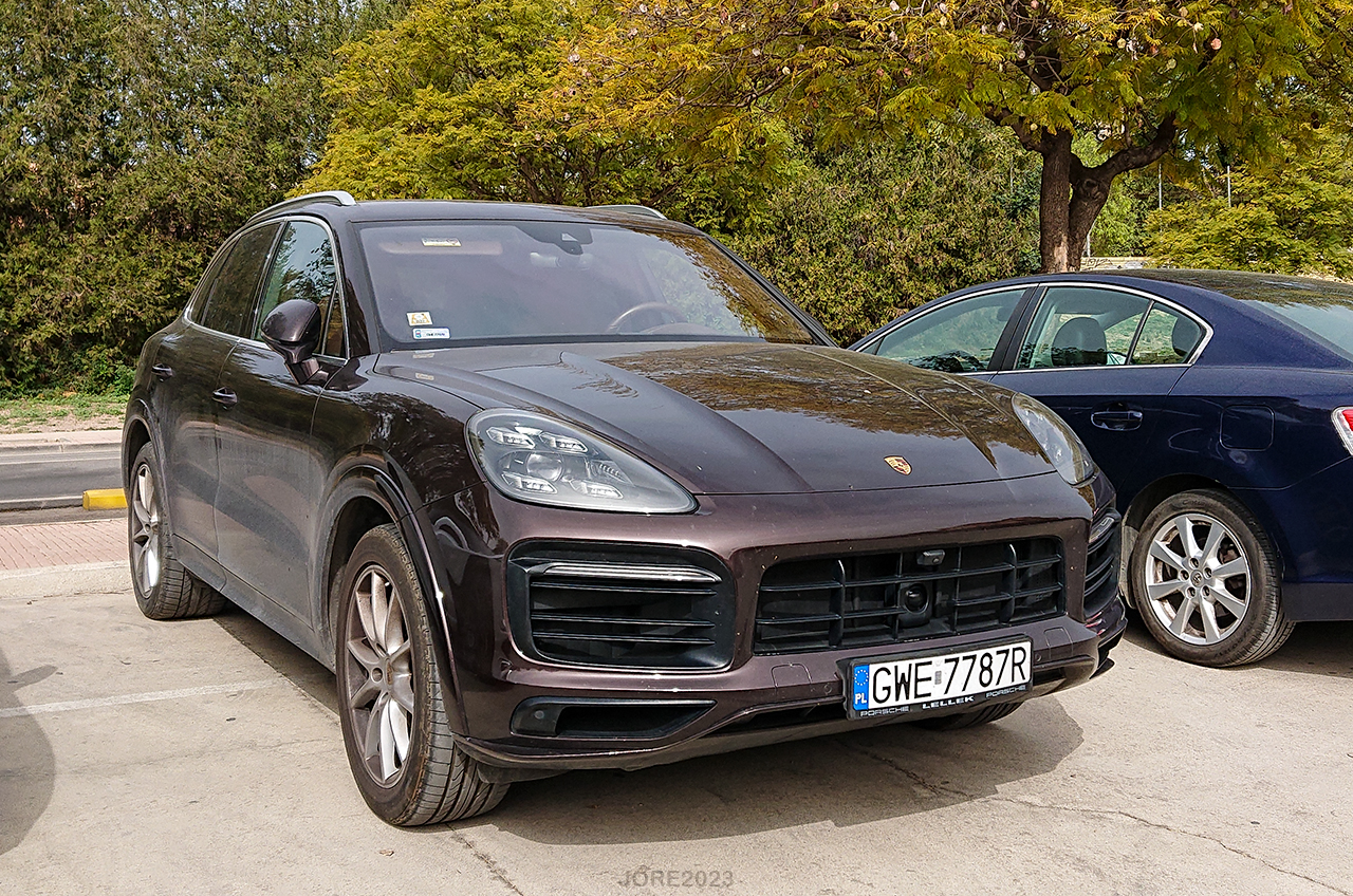 GWE 7787R, Porsche Cayenne 3rd gen SUV (PO536; 9Y0), 2017–2023