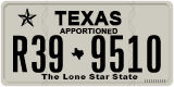 Texas, Apportioned vehicles (2012) (A12-3456)