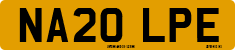 License plate of the United Kingdom, 2001 year system